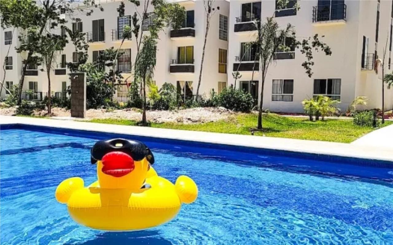 Caribe Turquesa, Departamento Completo, Playa Del Carmen Apartment Exterior foto
